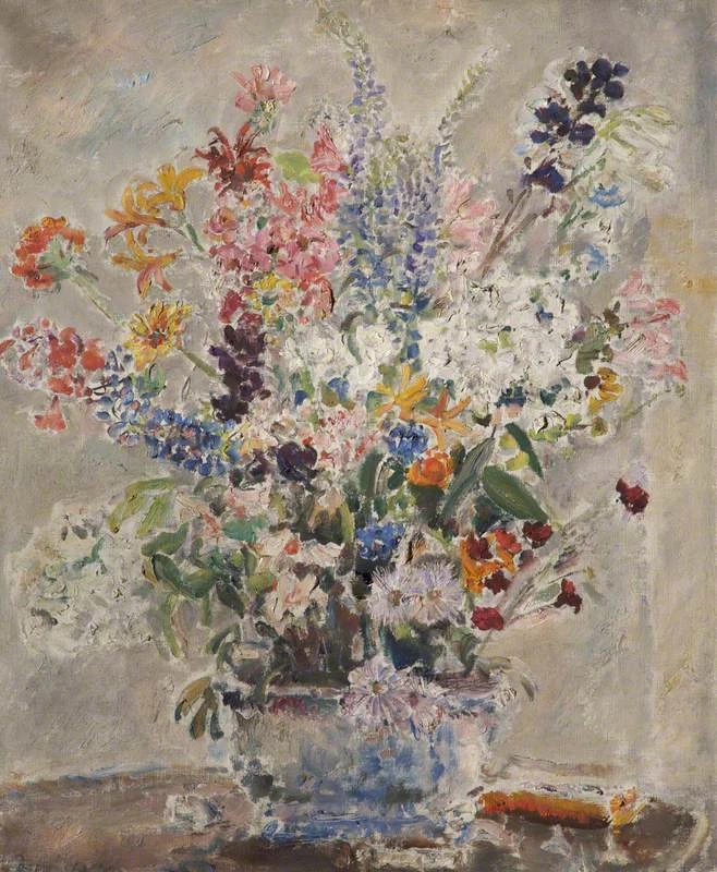 Ethel Walker - 132, Vaso di fiori, Manchester Art Gallery